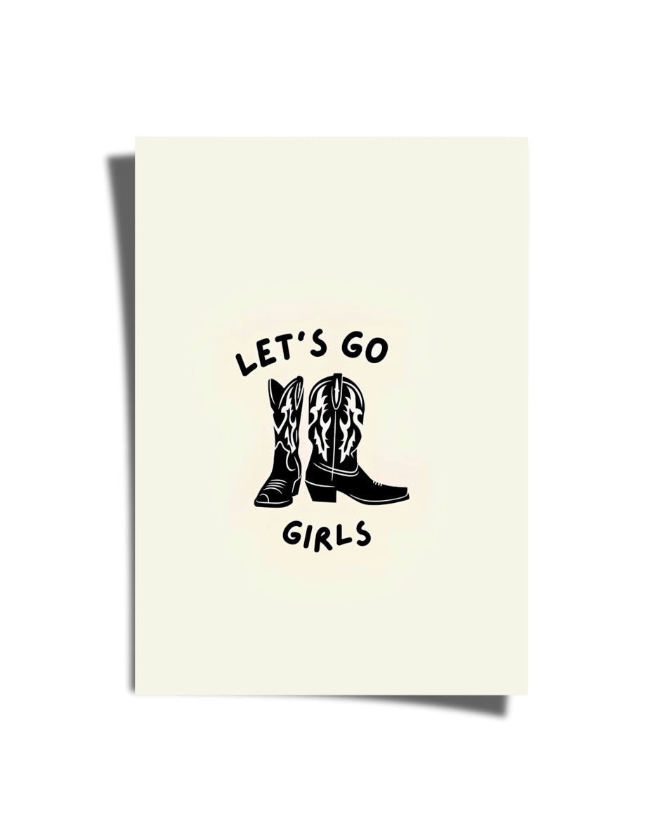 Lets Go Girls Poster