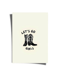 Lets Go Girls Poster