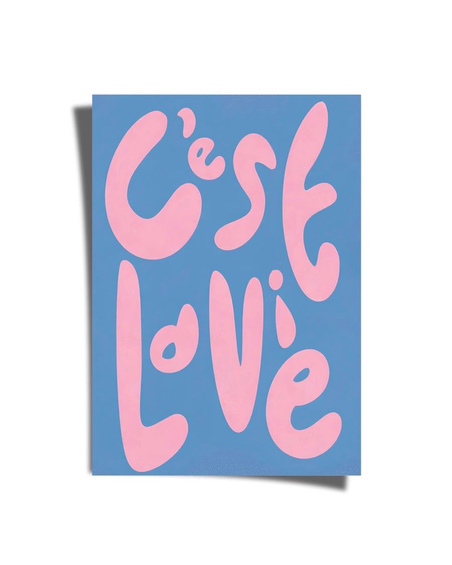 C'est La Vie Poster