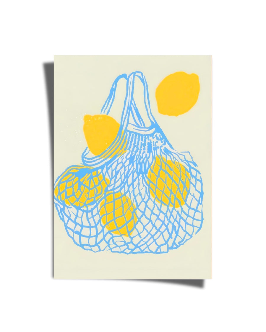 Lemon Basket Poster