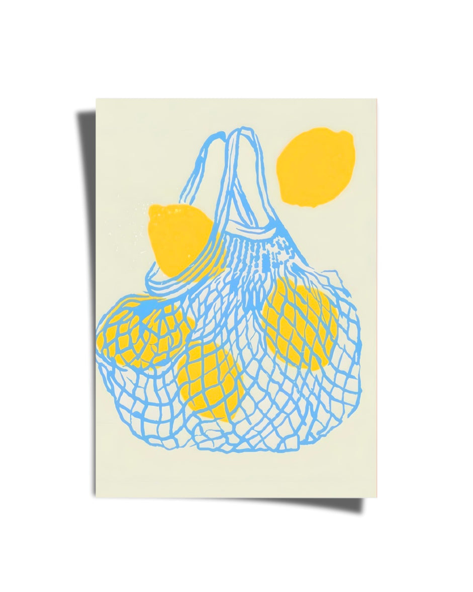 Lemon Basket Poster