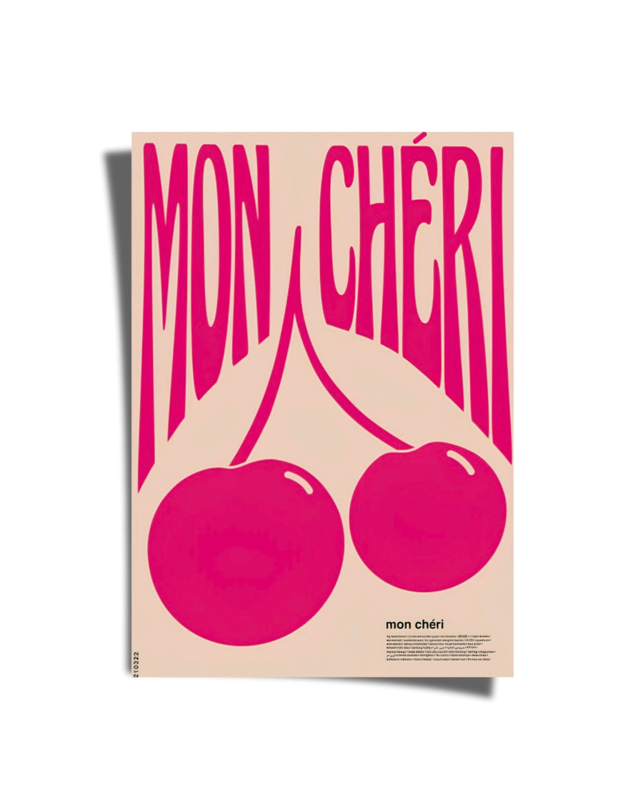 Mon Cherry Poster