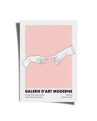 Pink Galerie D'art Poster