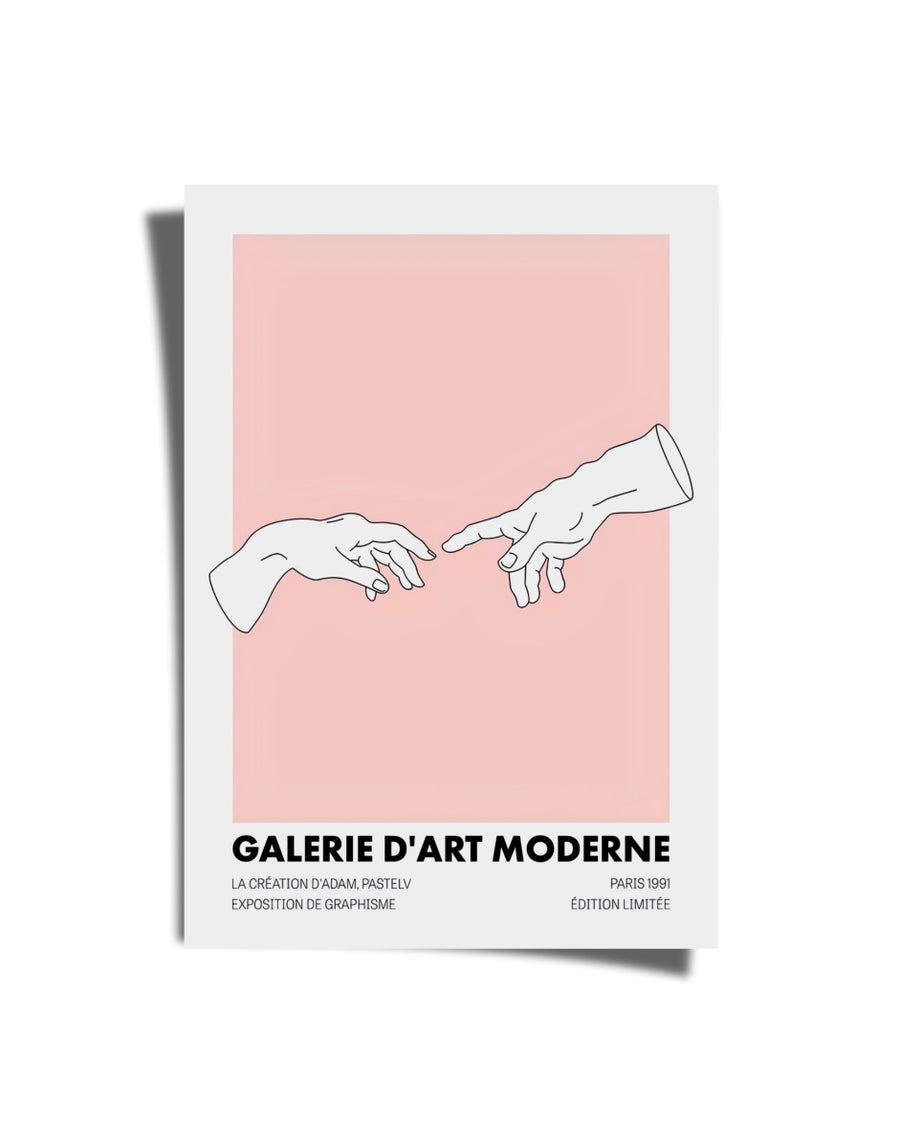 Pink Galerie D'art Poster