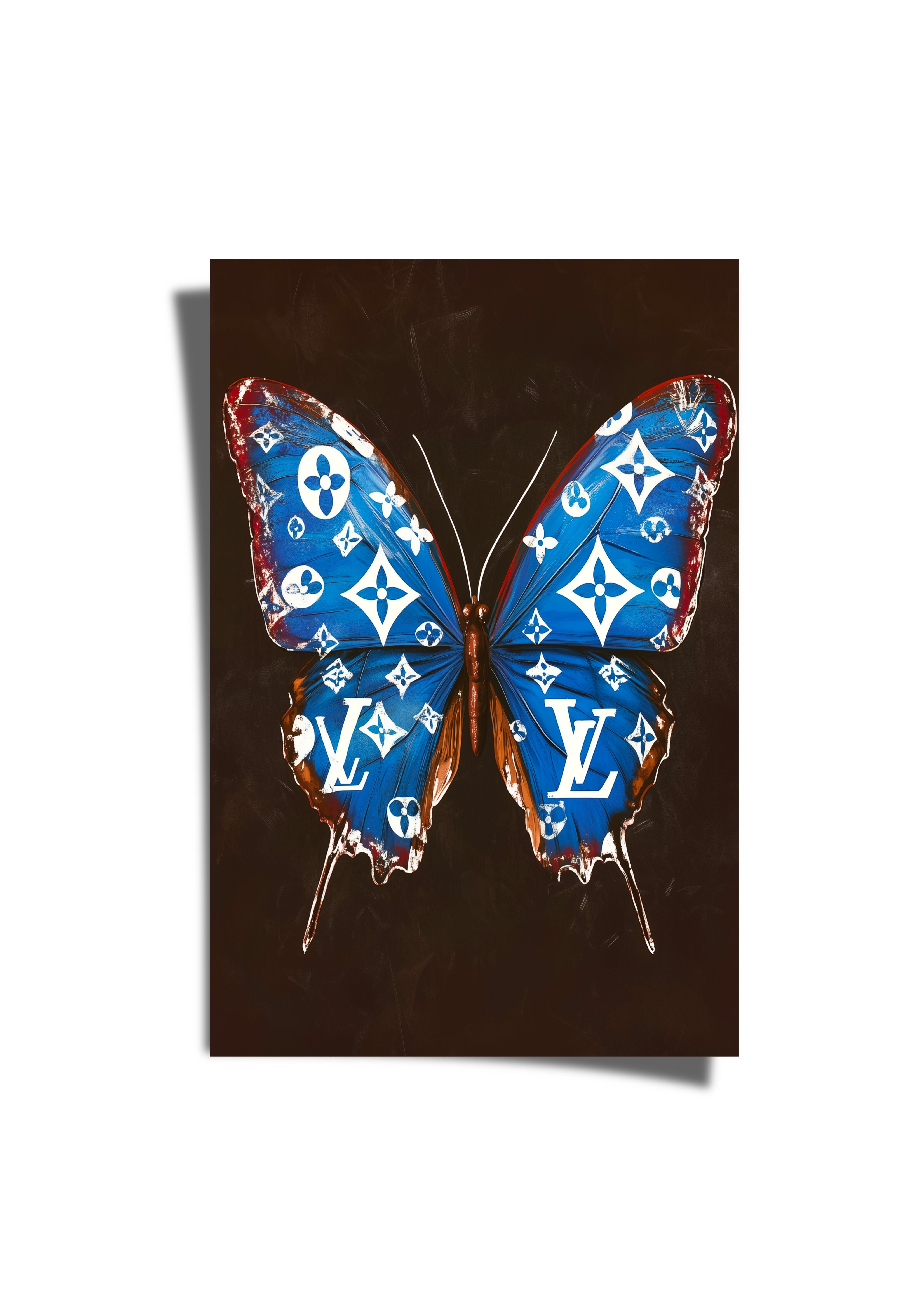 Blue LV Butterfly