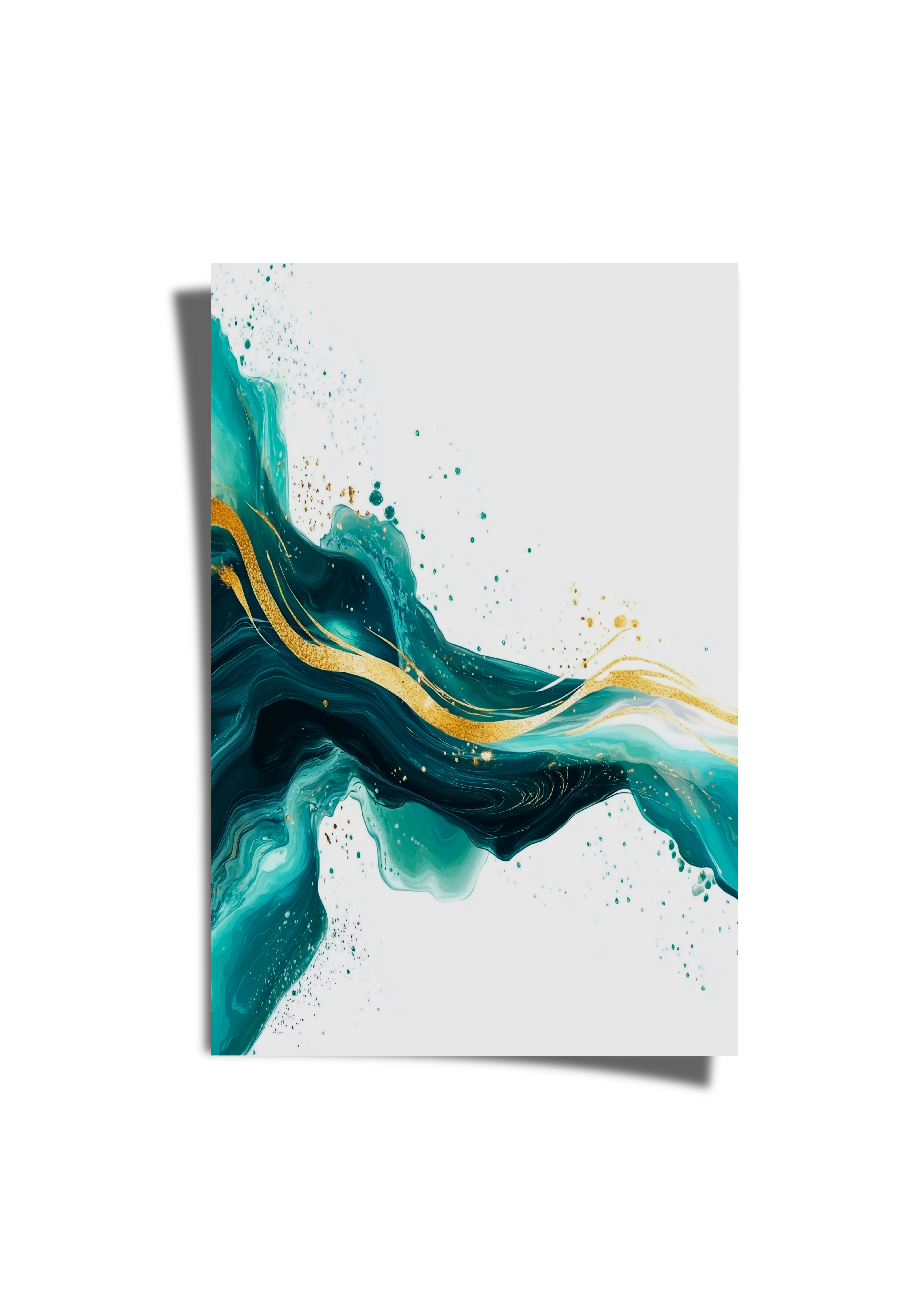 Abstract Splashing