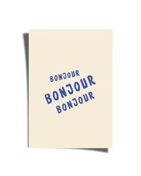 Bonjour Poster