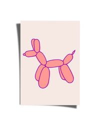 Balloon Dog Poster