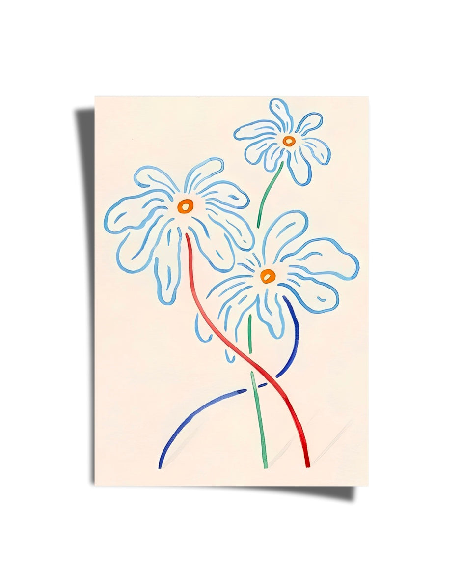 Flower Roots Poster