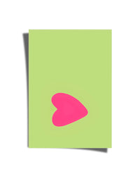 Abstract Heart Poster