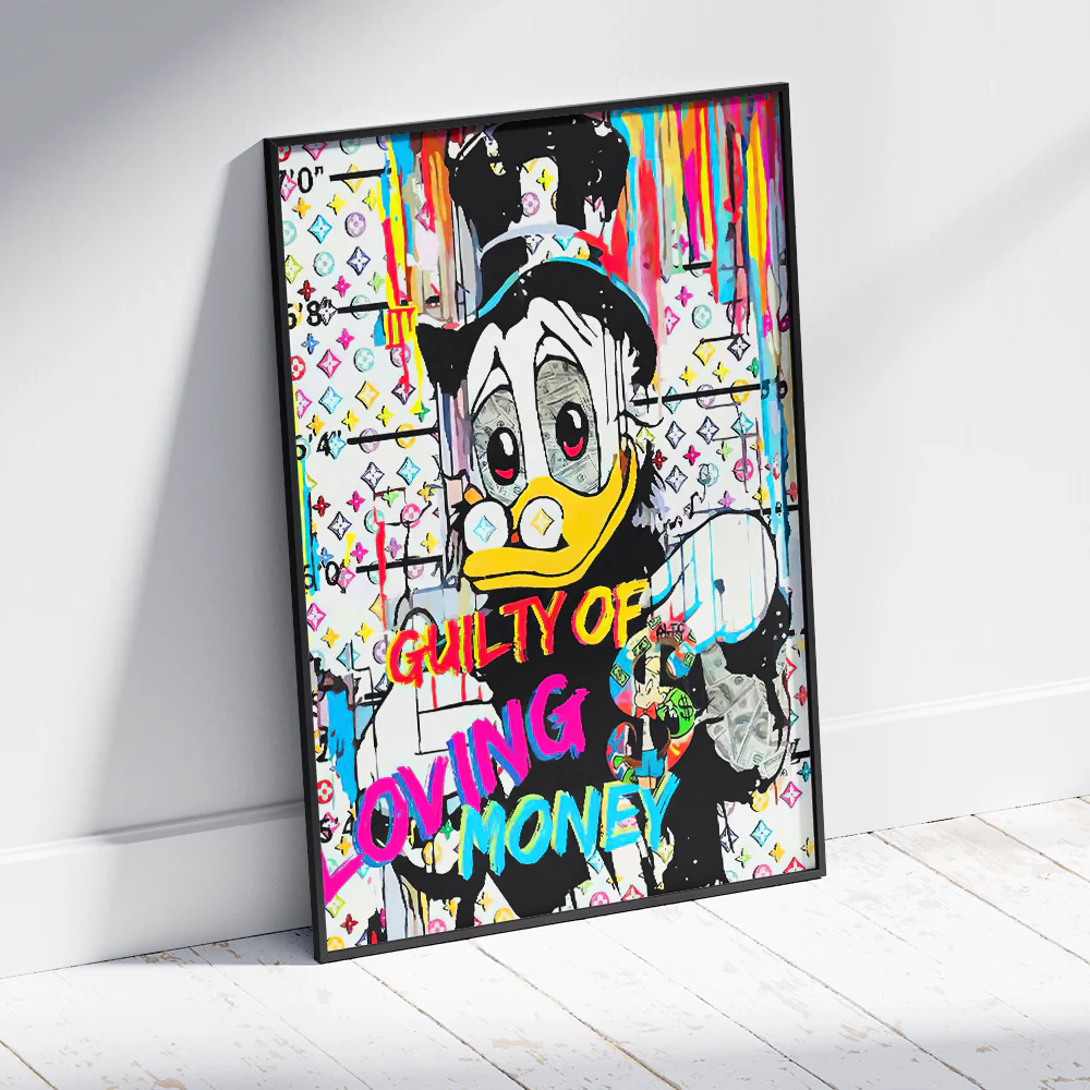Guilty Of Loving Money Poster