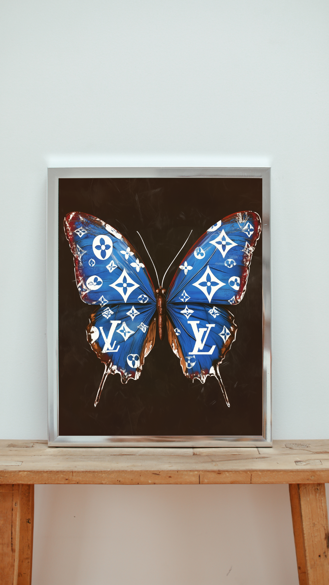 Blue LV Butterfly