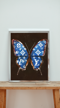 Blue LV Butterfly