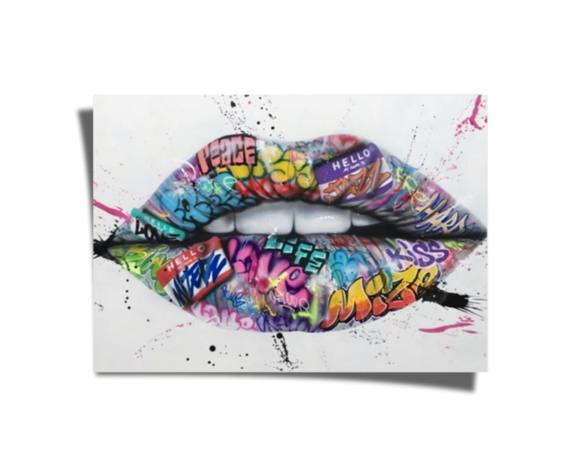 Graffiti Lips