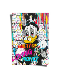 Guilty Of Loving Money Poster