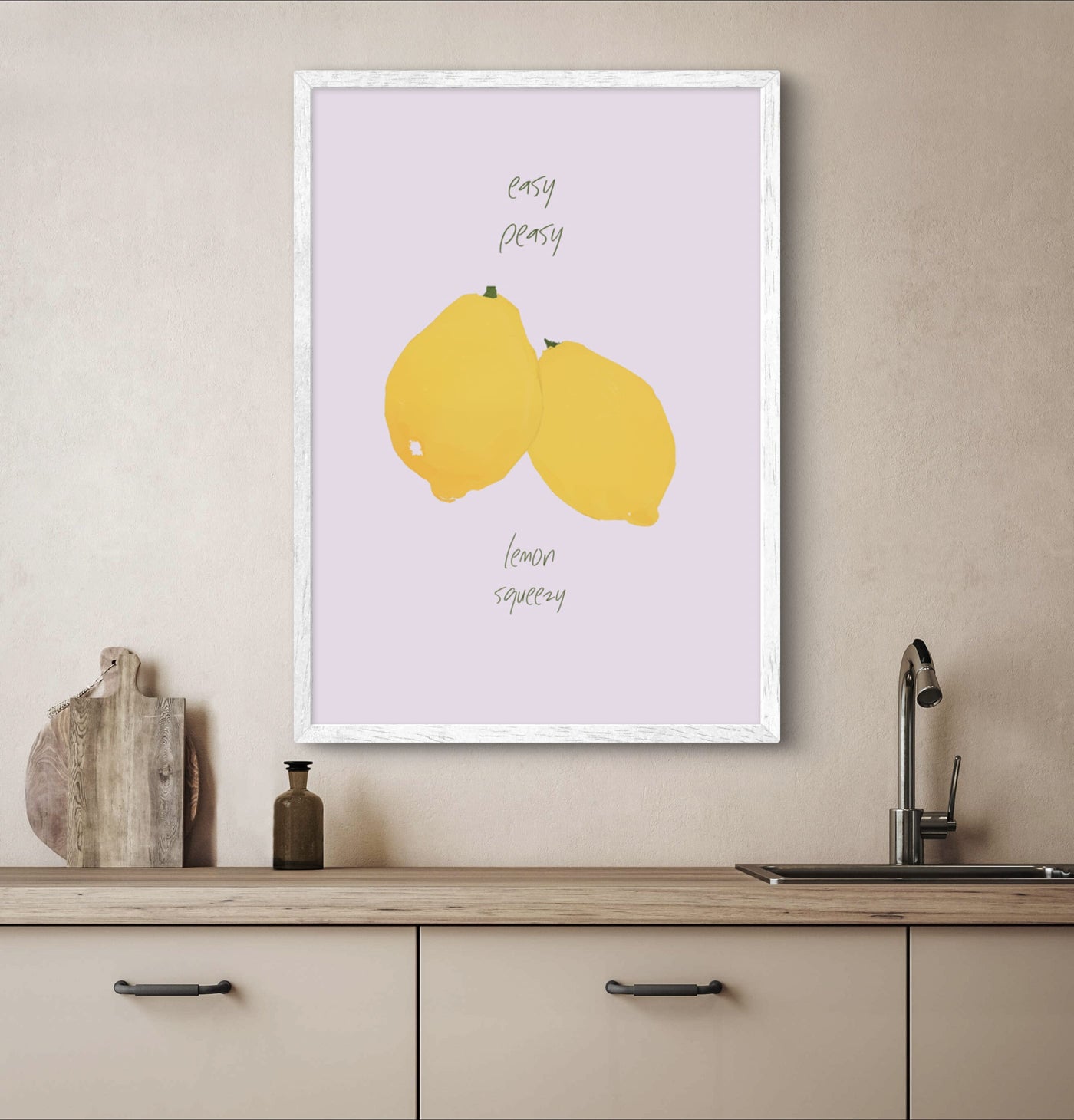 Easy Peasy Lemon Squeezy Poster