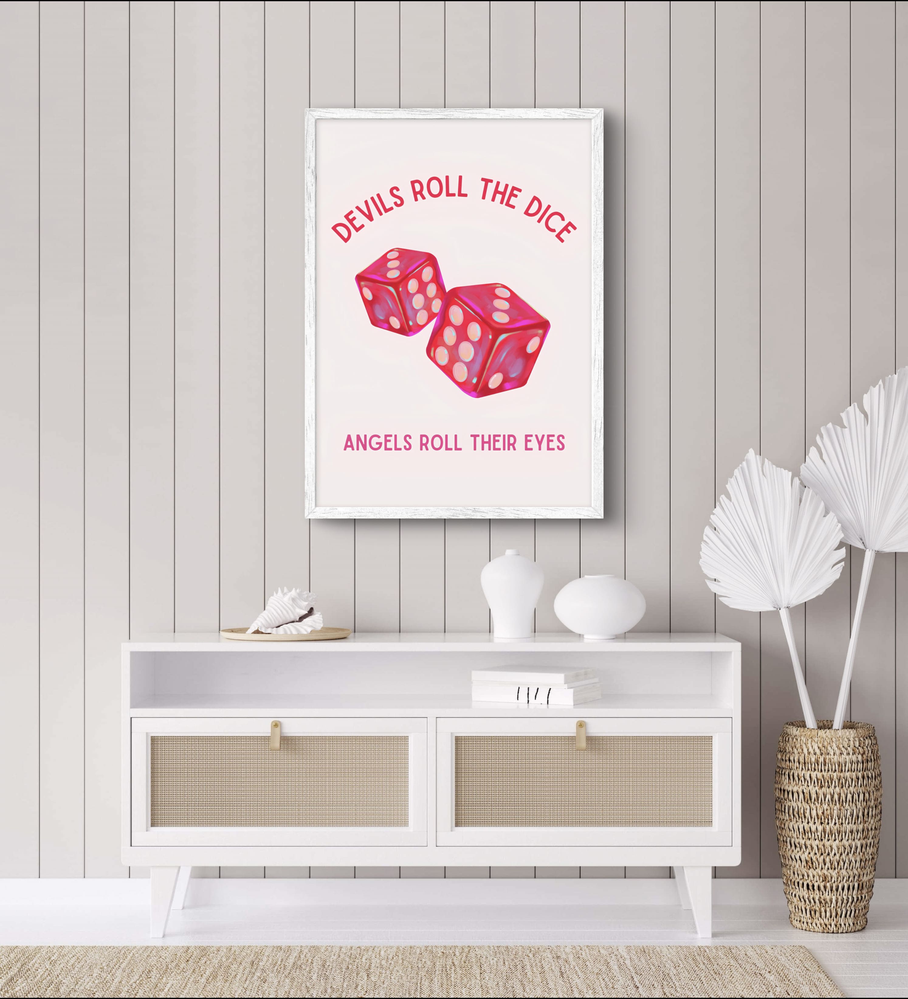Devils Roll The Dice Poster