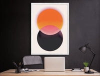 Abstract Circles Poster