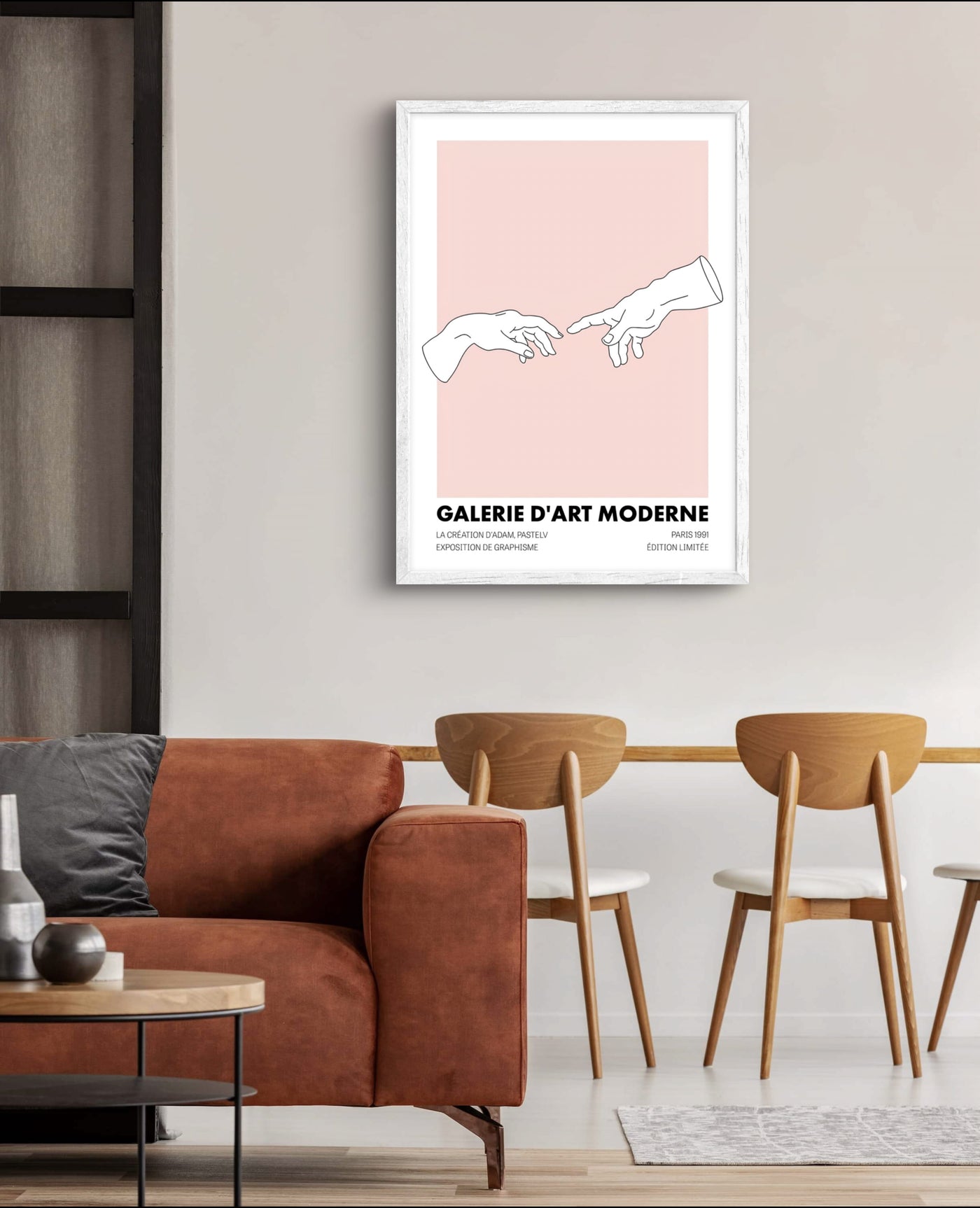 Pink Galerie D'art Poster