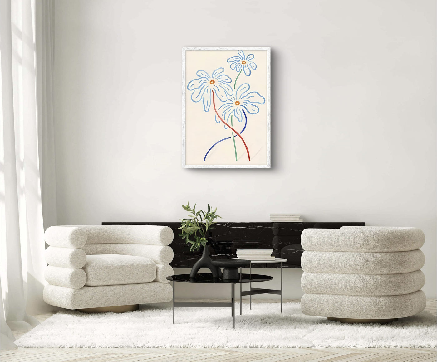 Flower Roots Poster