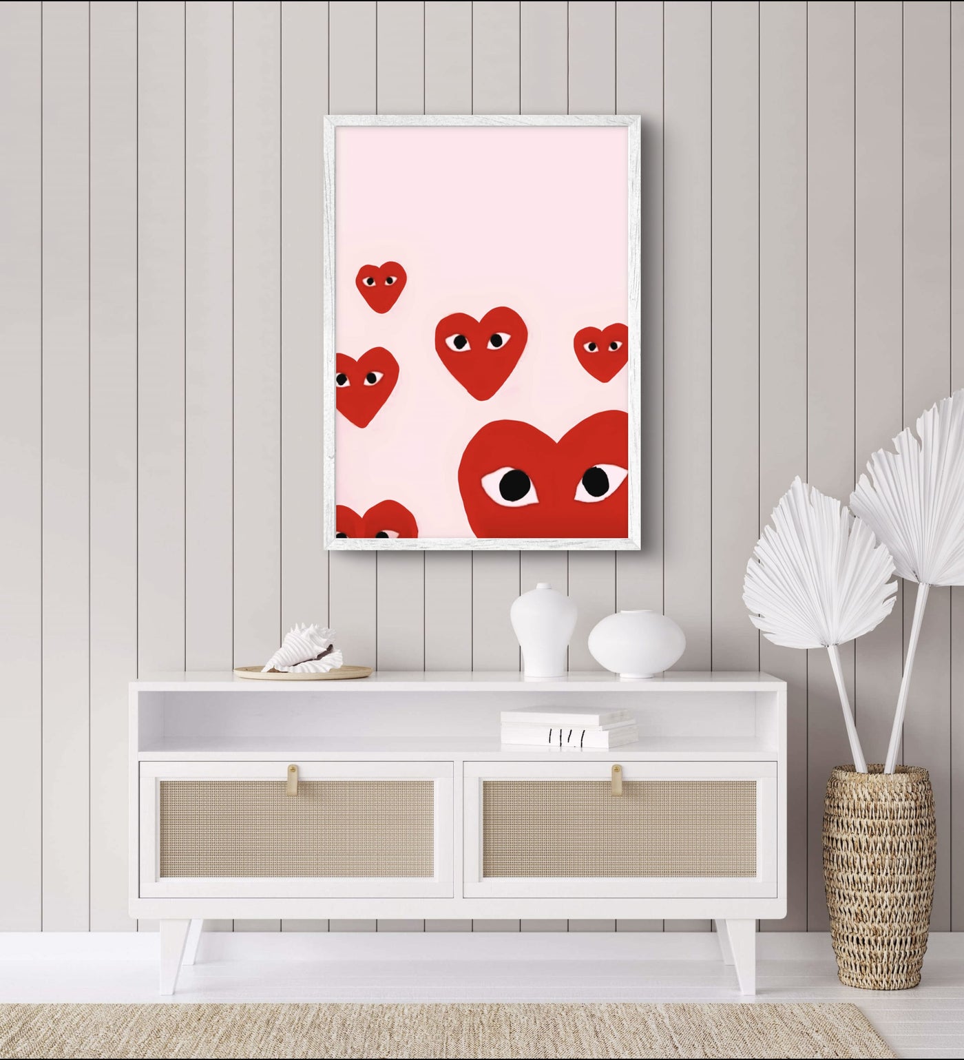 Mini Hearts Poster