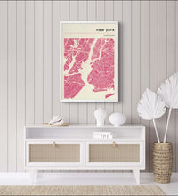 Pink New York Poster