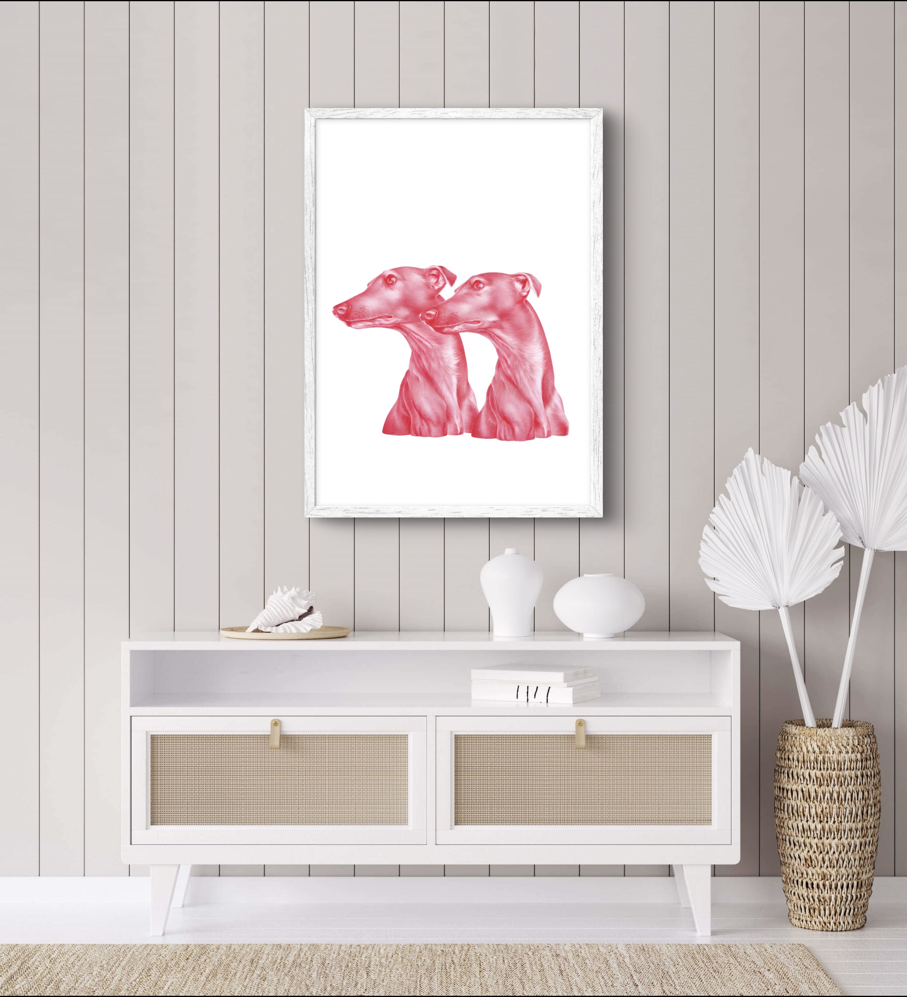Pink Dogs Poster