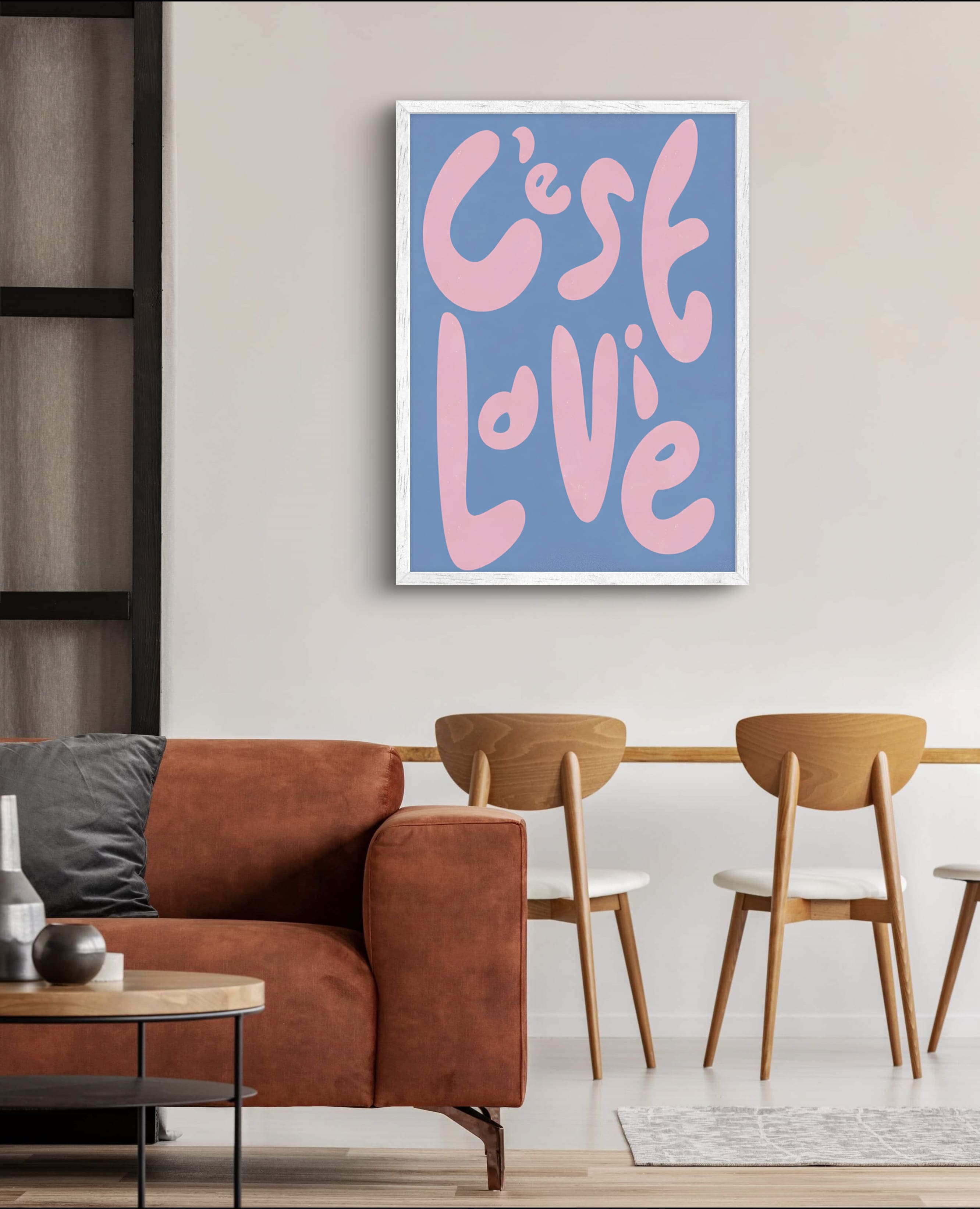 C'est La Vie Poster