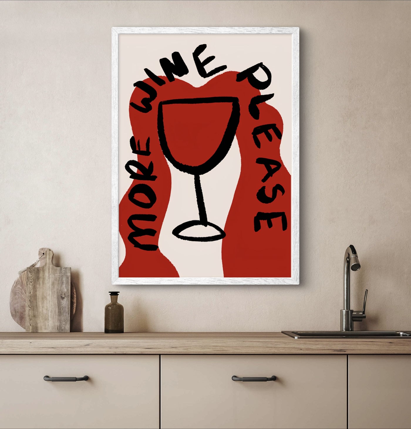 More Wine Please Poster