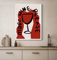 More Wine Please Poster