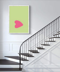 Abstract Heart Poster