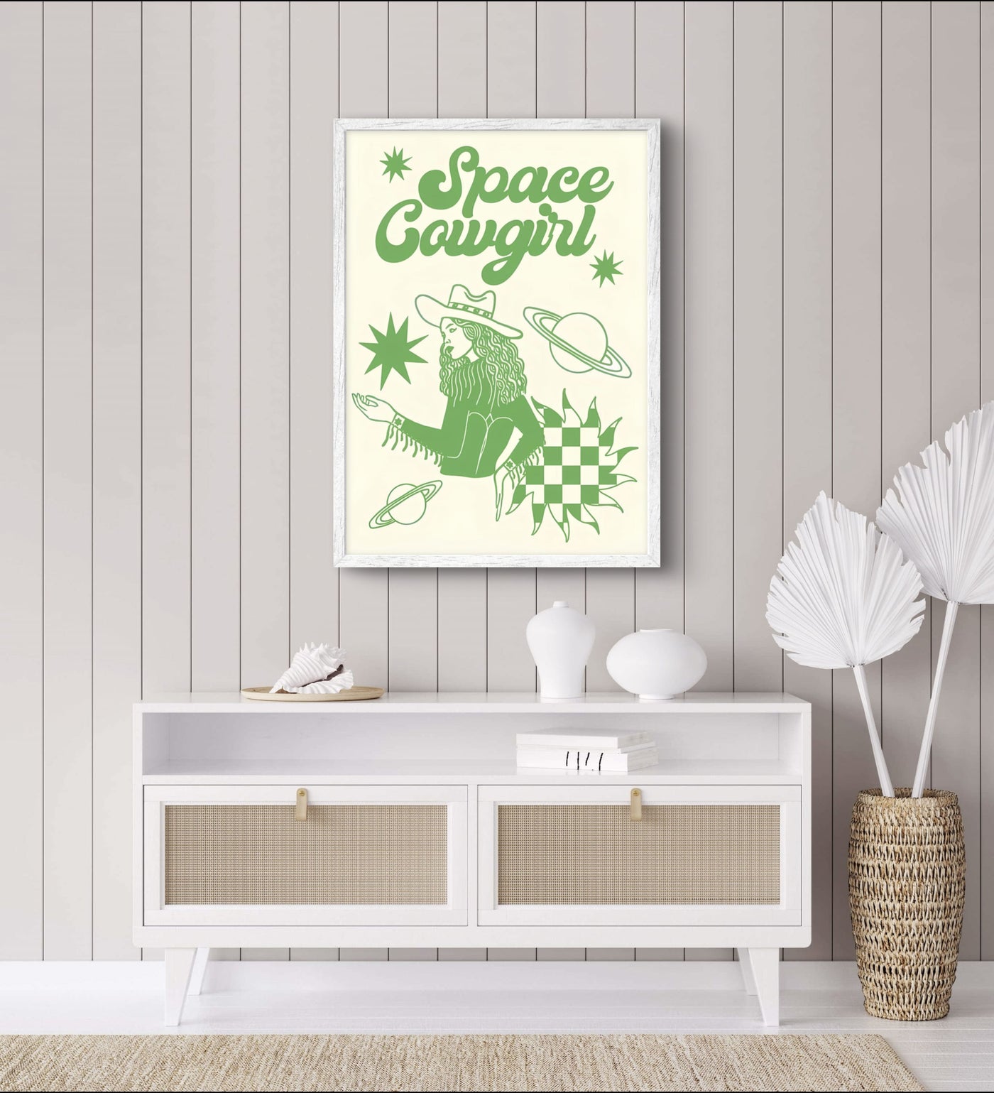Space Cowgirl Poster