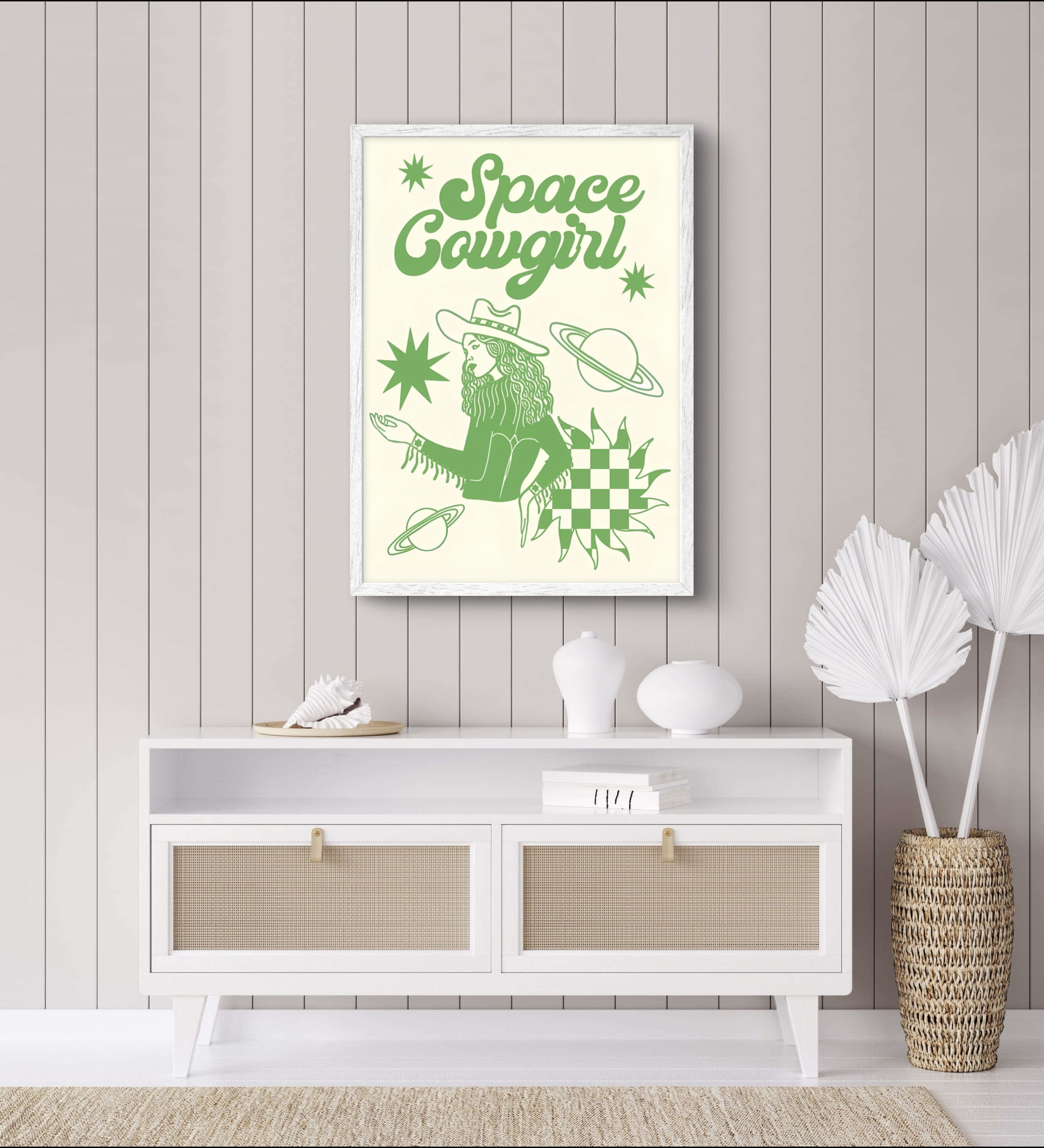 Space Cowgirl Poster