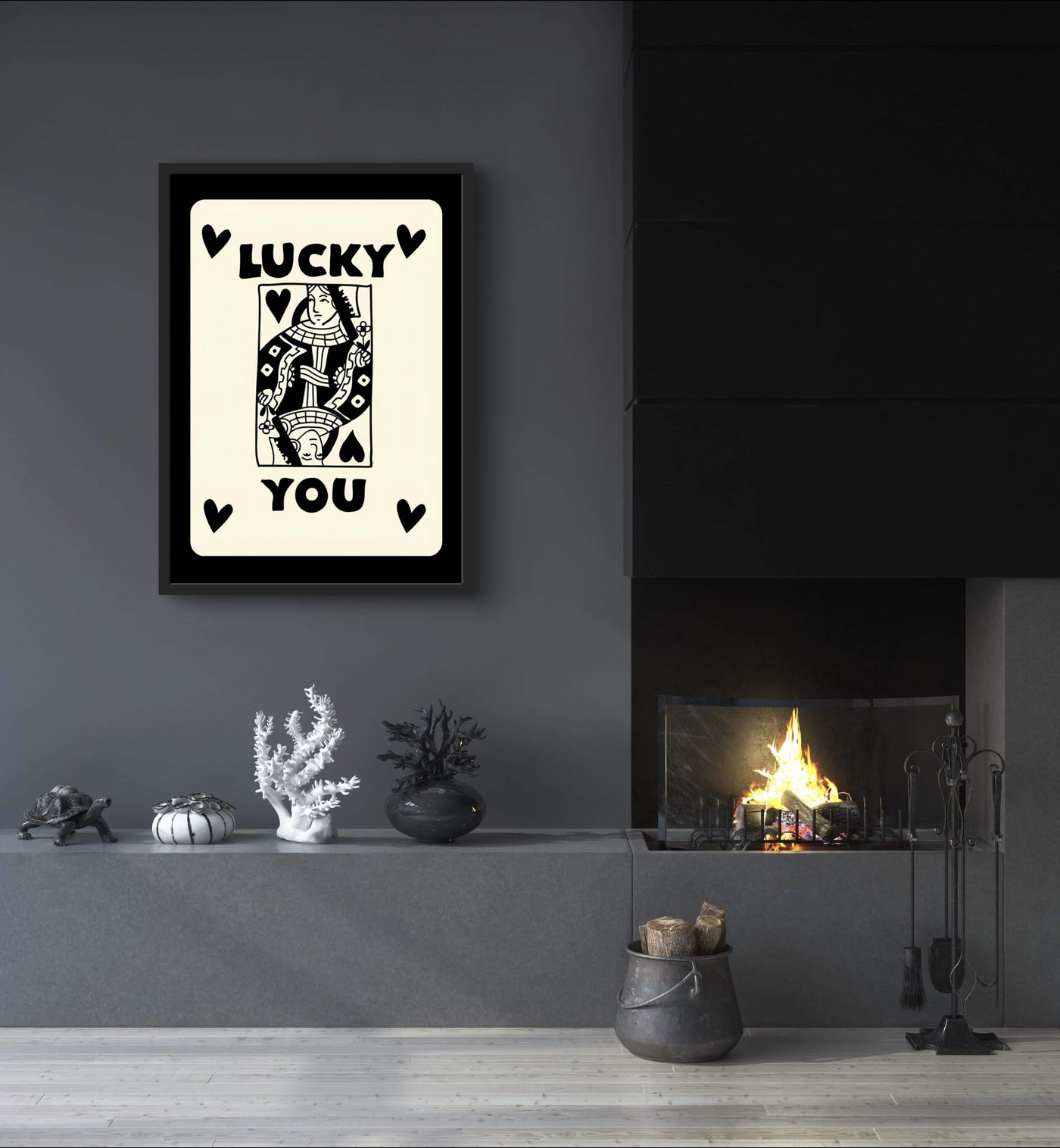 Lucky You Card Poster
