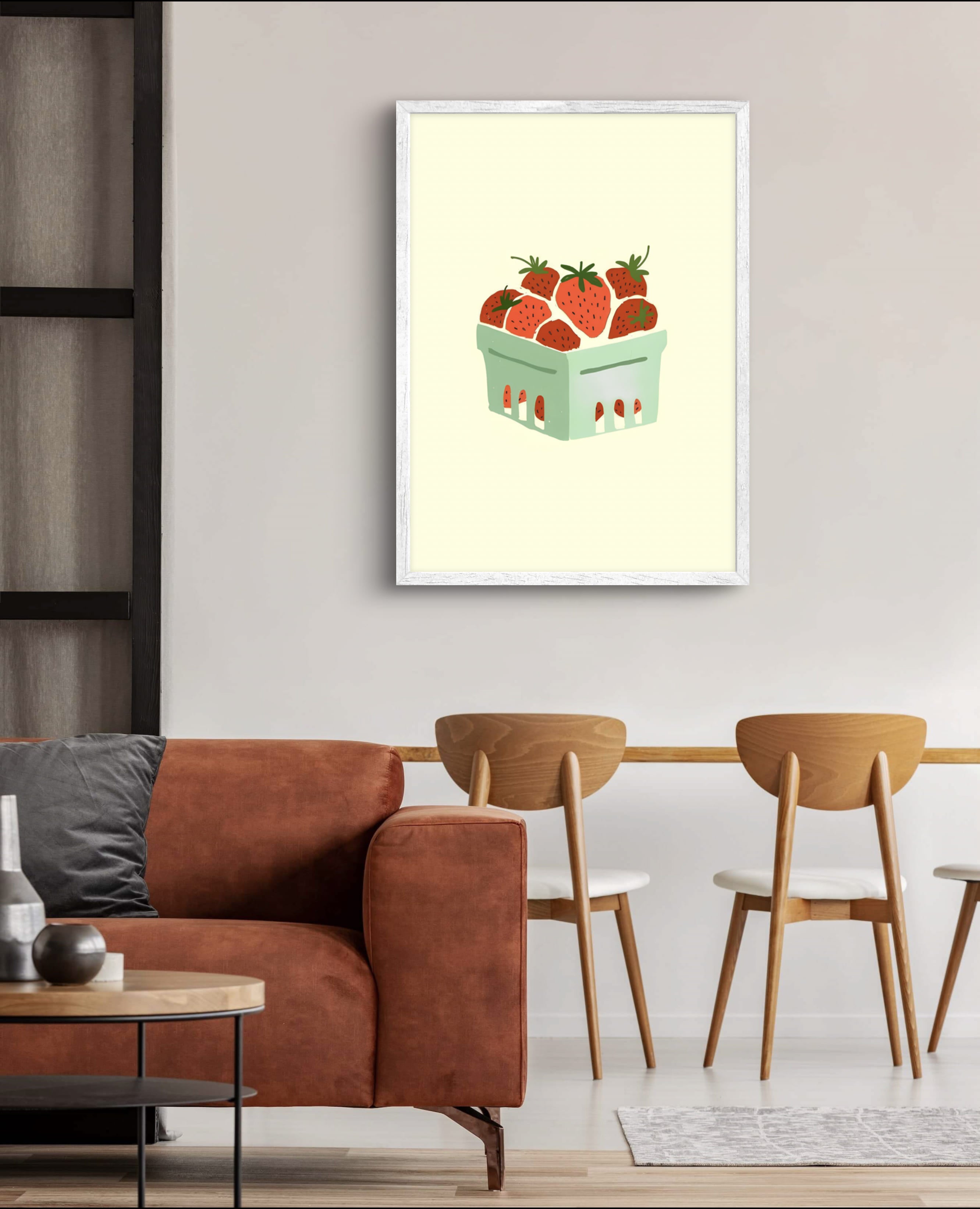 Strawberry Basket Poster