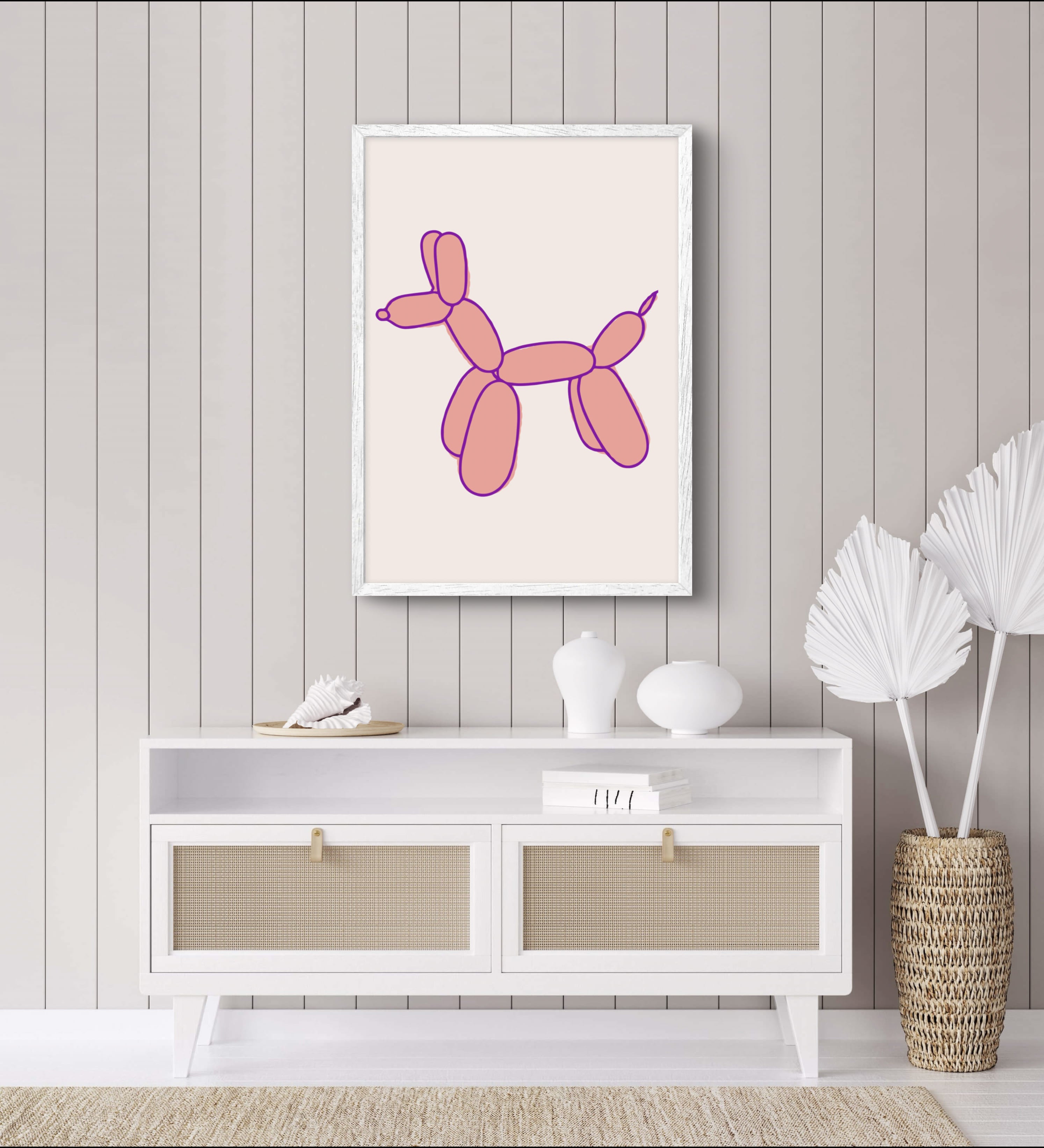 Balloon Dog Poster