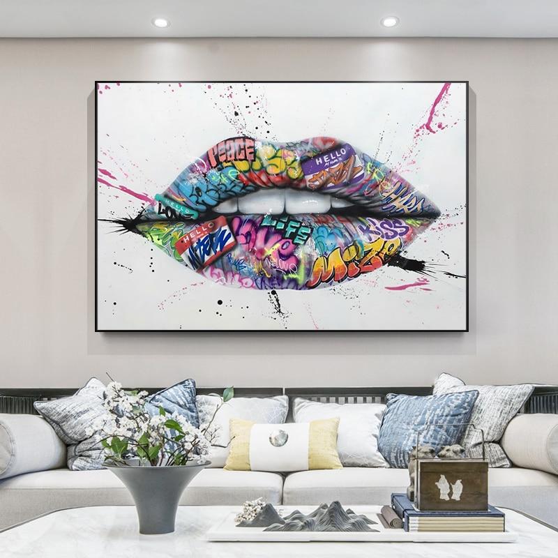 Graffiti Lips